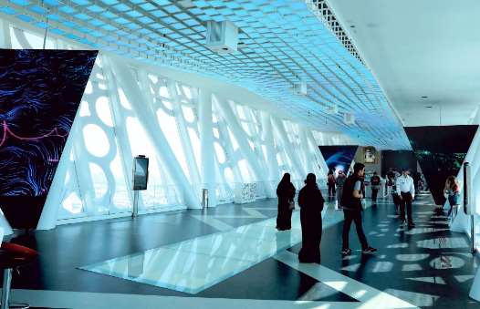 The glass bridge walkway also grabs the attention of tourists.